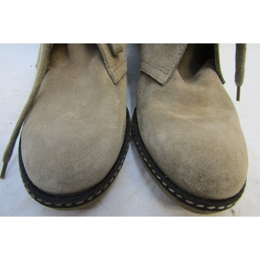 J Crew Womens Size 8 M Brown Suede Wedge Fashion Ankle Boots Bootie - Picture 6 of 11